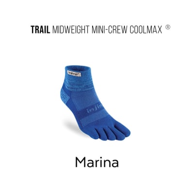 Medias - TRAIL MW MC Coolmax Marina - Injinji1