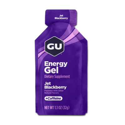 Gu - Energy Gel - Jet Blackberry - 40mg cafeína