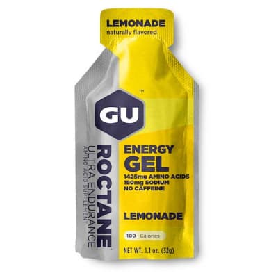 Gu - Roctane - Lemonade - Sin cafeína1