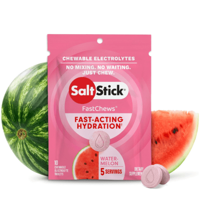 Salt Stick - Pastillas masticables - Sandia - (sobre x 10 tabletas)
