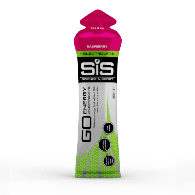 SiS - GO Energy Gel más Electrolitos - Frambuesa - sin cafeína1