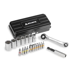 Granite - Duet Hex Bit - Kit herramientas de mini trinquete