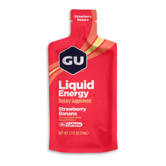 Gu - Liquid Energy - Strawberry Banana - Sin cafeína