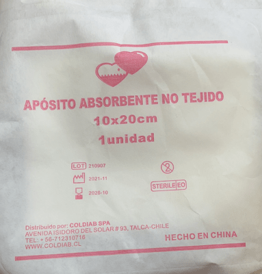 Apósito Estéril 10x20 