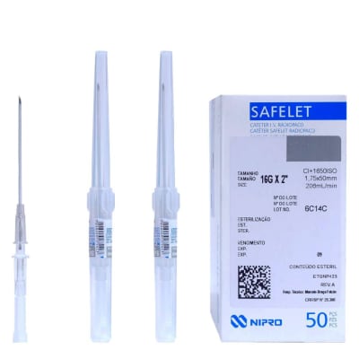 Cateter 16 g x 2 Nipro
