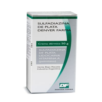 SULFADIAZINA DE PLATA 1% 50 grs