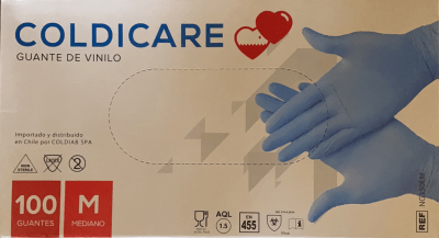 Guante Vinilo M Coldicare