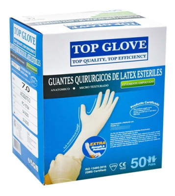 Guante Estéril Quirúrgico Top Glove 7.0                                                                 