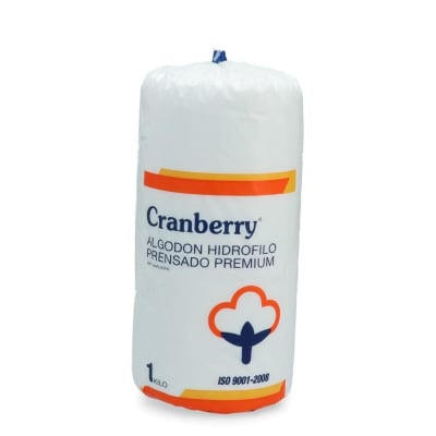 Algodón Hidrófilo Prensado Premium Cranberry
