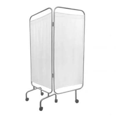 Biombo de Dos Cuerpos Blanco