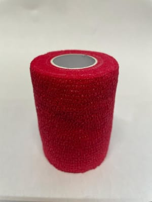 PACK COBAN 7,5 CM X 4,5 MTS ROJA