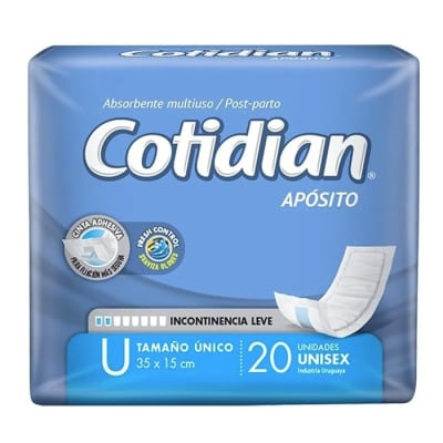 Apósito Incontinencia 35x15 cm