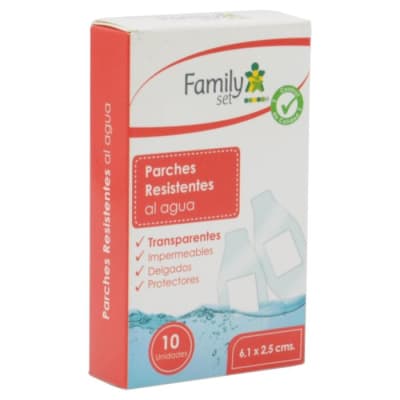 PARCHE CURITA RESISTENTE AL AGUA