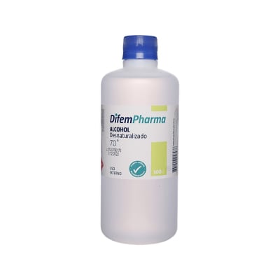 Alcohol al 70 de 500 cc 