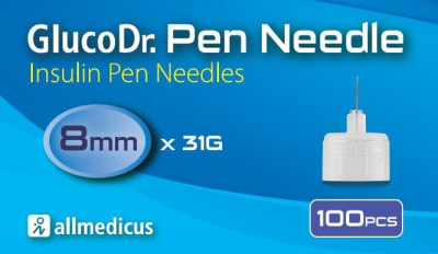 AGUJA Lápiz INSULINA 31GX8MM1
