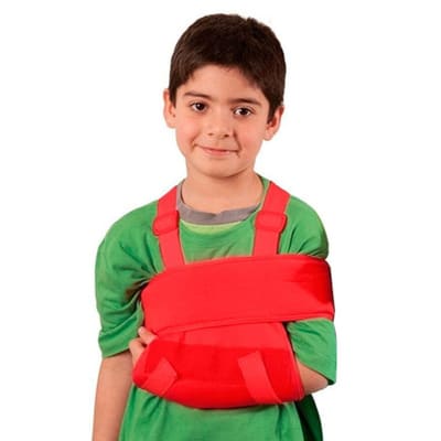 INMOBILIZADOR DE HOMBRO PEDIÁTRICO COLOR ROJO2