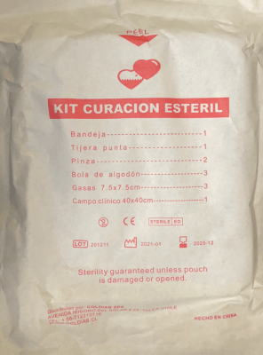 Kit Universal de Curación Desechable Económico