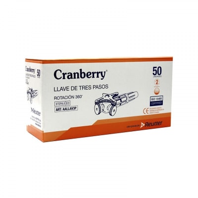 Llave 3 Pasos con Rotación 360 Cranberry