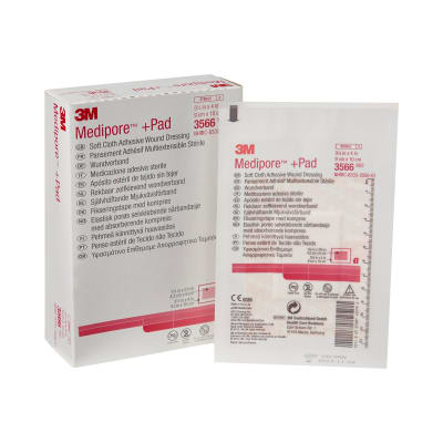 TELA MEDIPORE + PAD 9 CM X 10CM 3566