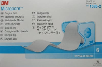 Tela Adhesiva Micropore 3M REF1535-2