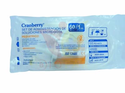 Bajada de suero microgoteo