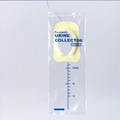 Recolector de orina pediatrico