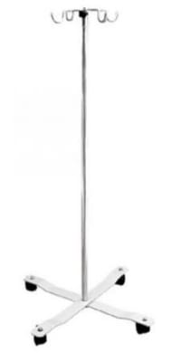 PORTA SUERO CON 4 RUEDAS DE PEDESTAL1