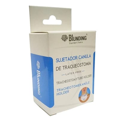 SUJETADOR CANULA DE TRAQUEOSTOMIA