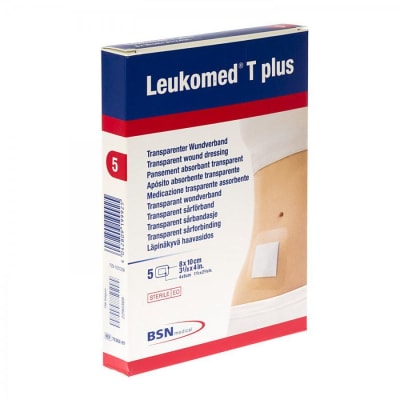 LEUKOMED T PLUS 8X10CM