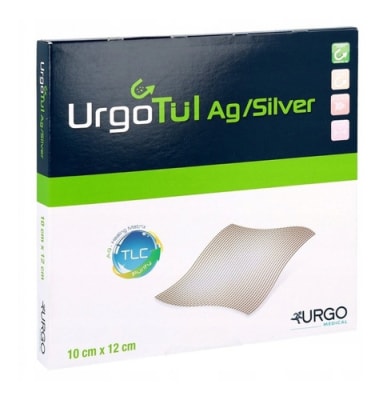 URGOTUL  AG/SILVER 10x12 CM