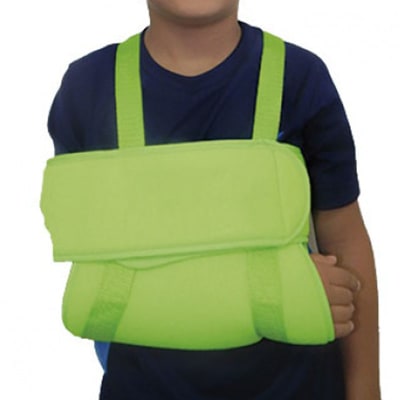INMOBILIZADOR DE HOMBRO PEDIÁTRICO COLOR VERDE 8-10 AÑOS1