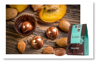 Chocolate con leche 35% Cacao Neucober 1kg.