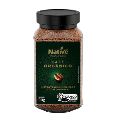 Café orgánico instantáneo 90g Native