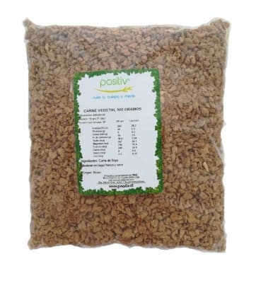 Carne soya Positiv 500g.