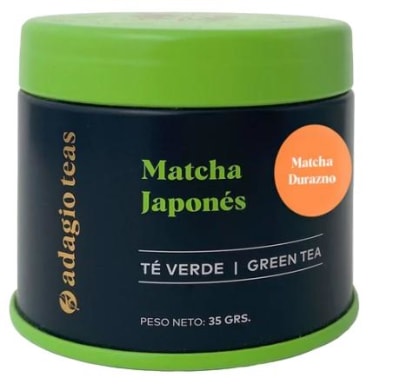 Matcha Durazno  35Gr. Adagio
