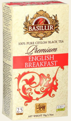 Te Premium Englis Breakfast 25un. Basilur