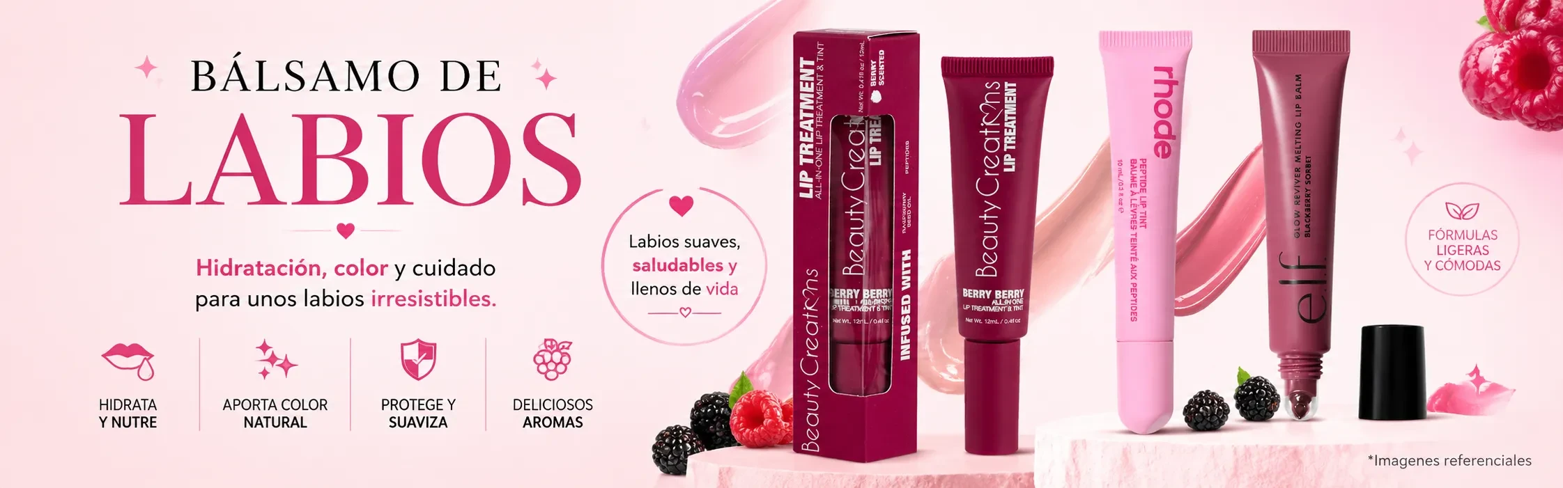 BALSAMOS DE LABIOS