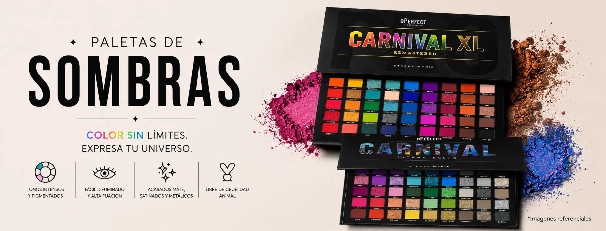 PALETAS DE SOMBRAS