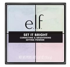 SET IT BRIGHT CORRECTING & BRIGHTENING SETTING POWDER QUAD | E.L.F. COSMETICS