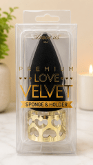 PREMIUM LOVE VELVET - SPONGE & HOLDER