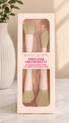 POWDER & CREAM COMPLEXION BRUSH SET | BEAUTY CREATIONS