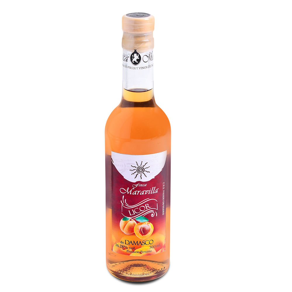 LICOR DE DAMASCO 375 ML Finca
