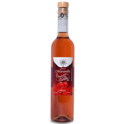 LICOR DE FRESA 500 ML