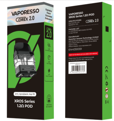 RESISTENCIAS VAPORESSO XROS 2ML1