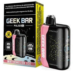 VAPORIZADOR DESECHABLE GEEK BAR PULSE 25000 PUFFS WATERMELON ICE