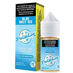 LÍQUIDO PULSELIQ BY GEEK BAR 30ML/35MG SALT BLUE RAZZ ICE