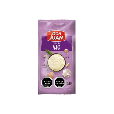 DISPLAY SALSA DE AJO DON JUAN 100GR 18U1