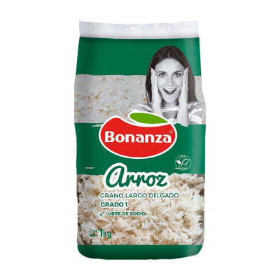 MANGA ARROZ BONANZA G1 IMPORTADO 1KG 10U1