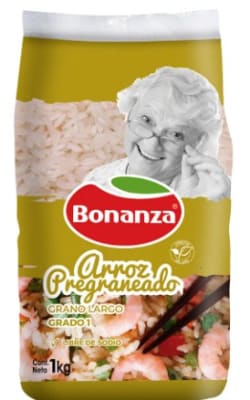MANGA ARROZ BONANZA PRE GRANEADO 1KG 10U1