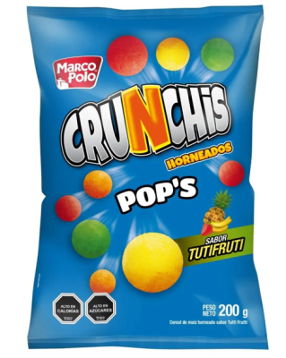 CRUNCHIS POP'S TUTIFRUTI 200GR1